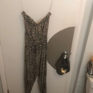 Animal print jumper